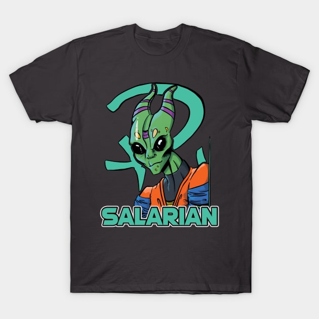 Salarian Bust T-Shirt by Dylan